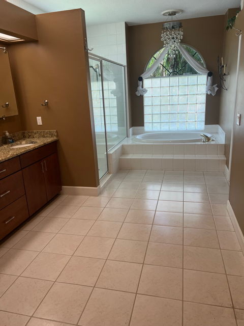 Bathroom Before Flooring and Paint 