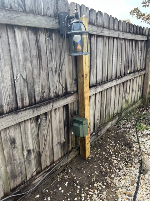 Fence Post After